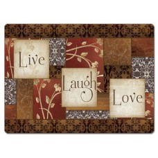 CounterArt Spice of Life Live, Laugh, Love Hardboard Placemat CNRT1242